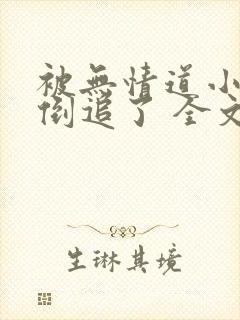 被无情道小师弟倒追了 全文