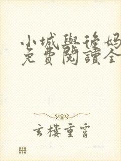 小城与后妈小说免费阅读全本