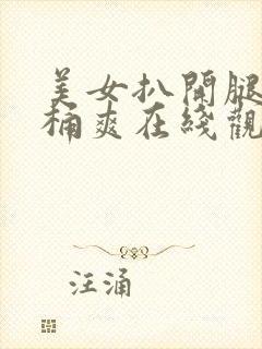 美女扒开腿让人桶爽在线观看