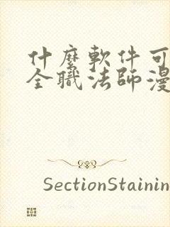 什么软件可以看全职法师漫画免费