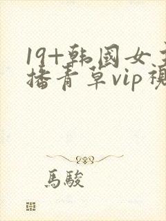 19+韩国女主播青草vip视频