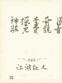 神探李奇 国语版免费观看