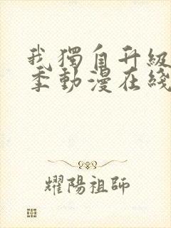 我独自升级第二季动漫在线观看免费