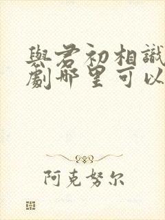 与君初相识电视剧哪里可以看