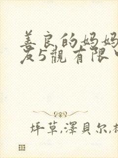 善良的妈妈的朋友5观有限中字