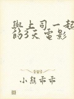 与上司一起出差的3天电影