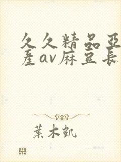 久久精品亚洲国产av麻豆长发