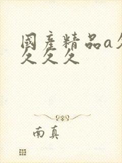 国产精品a久久久久久