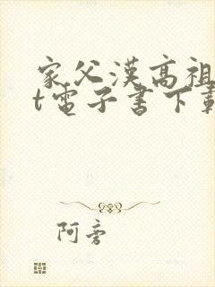 家父汉高祖txt电子书下载
