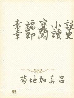 幸福宝小说免费章节阅读更新时间