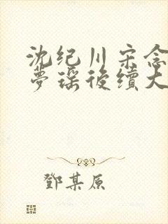 沈纪川宋念念阮梦瑶后续大结局封面