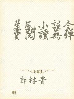 叶风小说全文免费阅读无弹窗