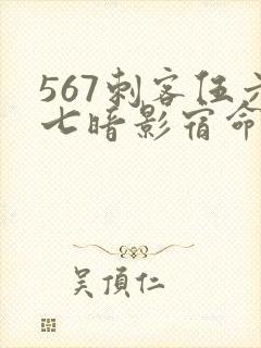 567刺客伍六七暗影宿命封面