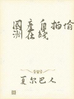 国产自拍偷拍亚洲在线