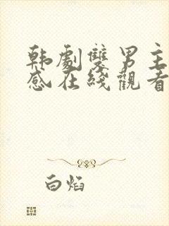 韩剧双男主第八感在线观看