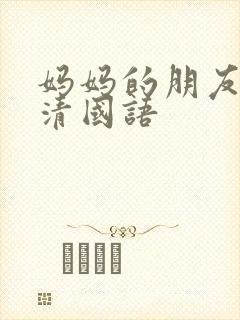 妈妈的朋友4高清国语封面