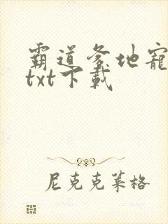 霸道爹地宠又撩txt下载