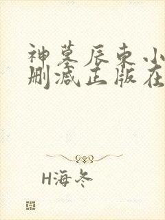 神墓辰东小说无删减正版在线阅读