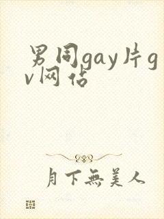 男同gay片gv网站