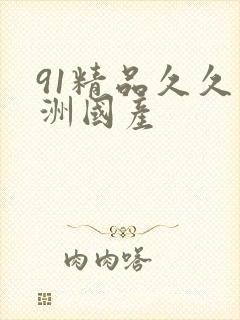 91精品久久亚洲国产封面