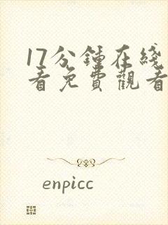 17分钟在线观看免费观看高清电视剧封面