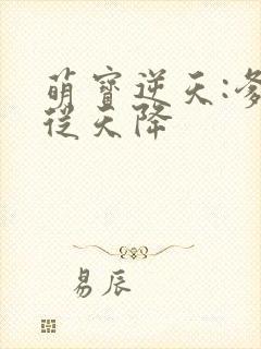 萌宝逆天:爹地从天降封面