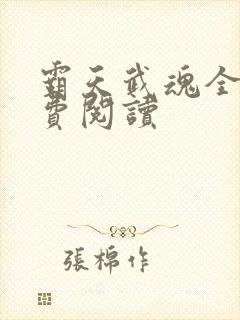 霸天武魂全本免费阅读