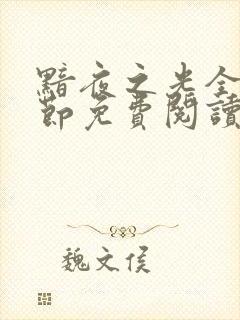 黯夜之光全部章节免费阅读