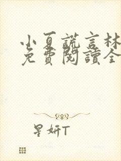 小夏谎言林栖月免费阅读全文最新章封面