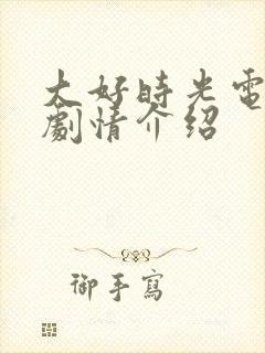 大好时光电视剧剧情介绍