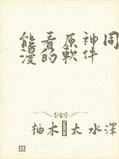 能看原神同人动漫的软件封面