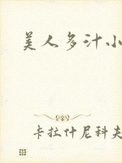 美人多汁小说