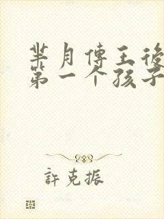 芈月传王后生的第一个孩子