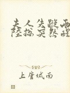 夫人失踪两年,陆总突然醒悟全文阅读封面