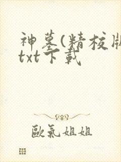 神墓(精校版)txt下载
