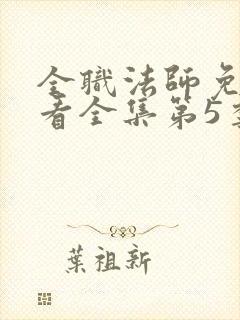 全职法师免费观看全集第5季封面