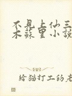 不见上仙三百年木苏里小说.txt封面