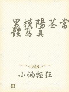 男模阳茎当众裸体写真