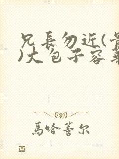 兄长勿近(骨科)大包子容华封面