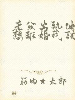 老公出轨他又不想离婚我该怎么办封面