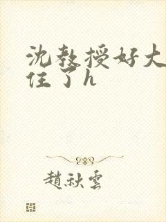 沈教授好大含不住了h封面