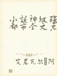 小说神级强者在都市全文免费阅读