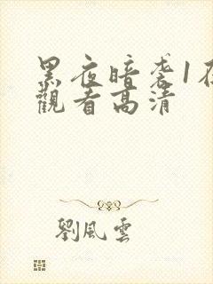 黑夜暗袭1在线观看高清