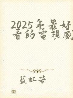 2025年最好看的电视剧推荐