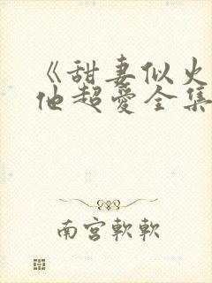 《甜妻似火霍爷他超爱全集完结》在