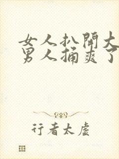 女人扒开大腿让男人捅爽了