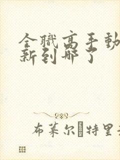 全职高手动漫更新到哪了封面