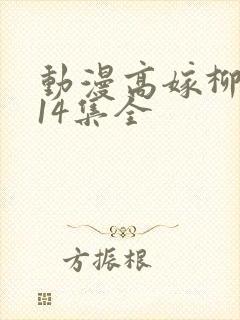 动漫高嫁柳家嫁14集全