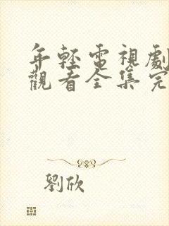 年轻电视剧免费观看全集完整版高清