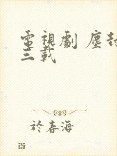 电视剧 尘封十三载